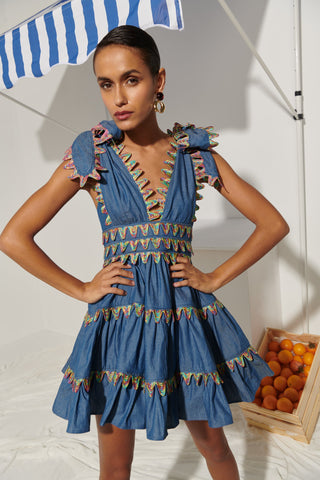Cheli Dress blue