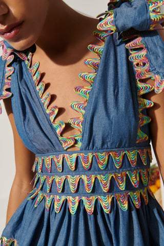 Cheli Dress blue