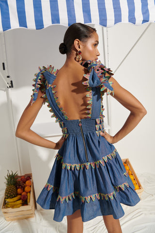 Cheli Dress blue