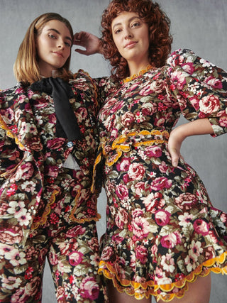 ALDER DRESS PURPLE CORDUROY - CELIA B