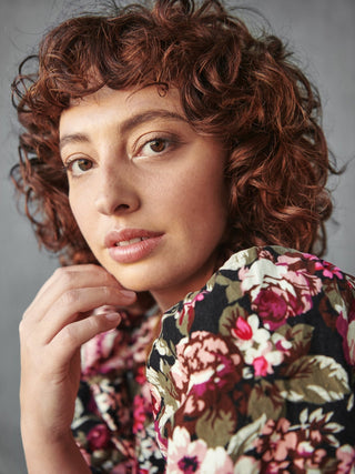 ALDER DRESS PURPLE CORDUROY - CELIA B