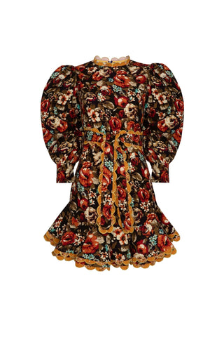 ALDER DRESS PURPLE CORDUROY - CELIA B