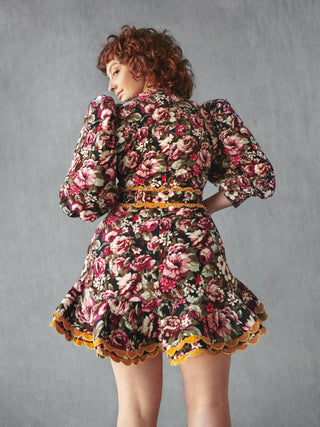 ALDER DRESS PURPLE CORDUROY - CELIA B