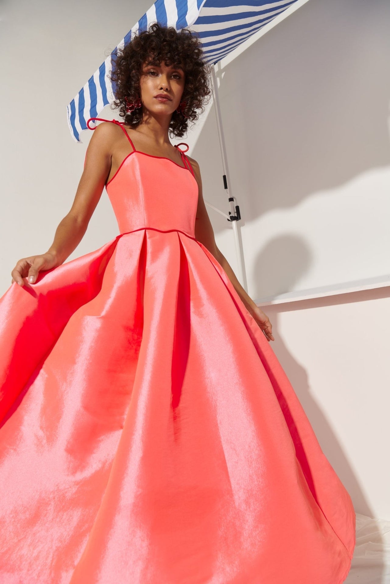alma pink dress Alma Dress In Hot Pink Hot Pink / 10