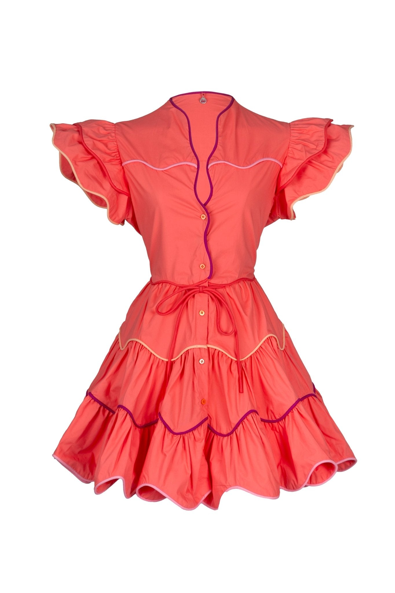 celiab pink dress Baba Cay Pink Short XL