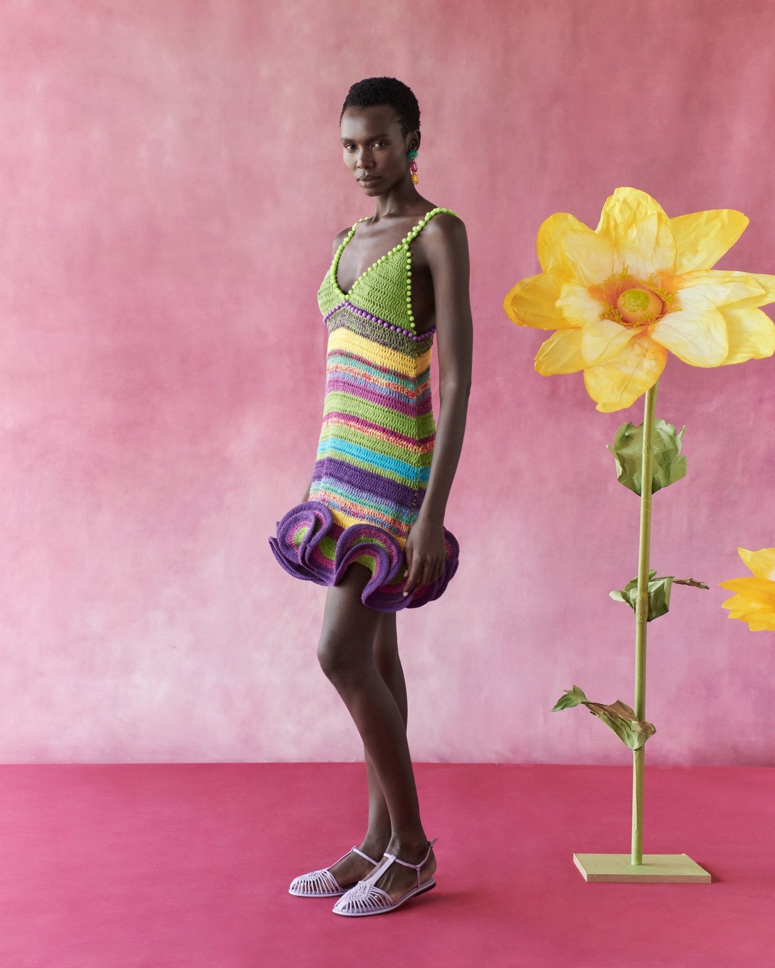 celia b crochet dress Faraura Dress-multi