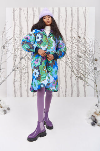 BALDY COAT BLUE - CELIA B