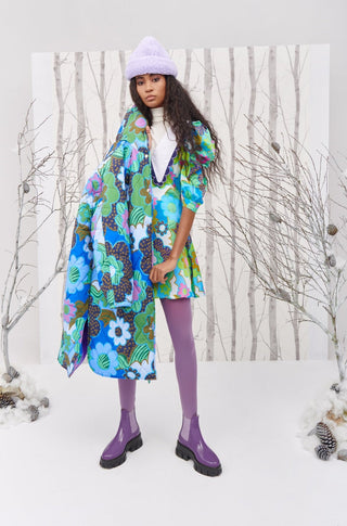 BALDY COAT BLUE - CELIA B