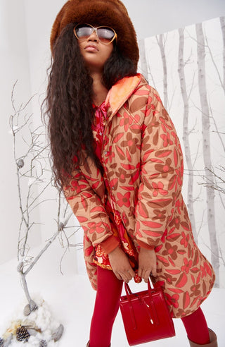 BALDY COAT ORANGE - CELIA B