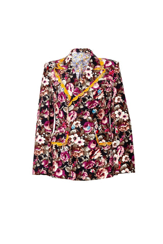 Balzac Waistcoat Purple - CELIA B