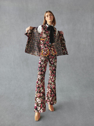 Balzac Waistcoat Purple - CELIA B