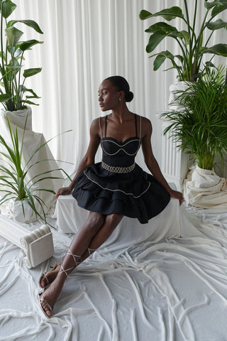 Blumen Dress Black - CELIA B