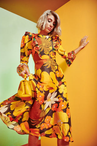 Bronze dress - CELIA B