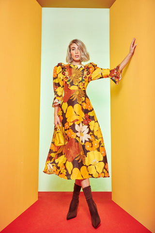 Bronze dress - CELIA B