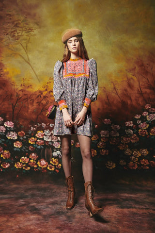 BUCKEYEYETREE DRESS CORDUROY - CELIA B