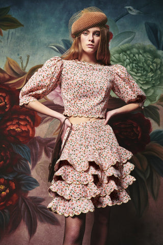 CEDDAR TOP WHITE COTTON - CELIA B