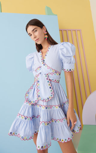 CELESTE DRESS BLUE - CELIA B