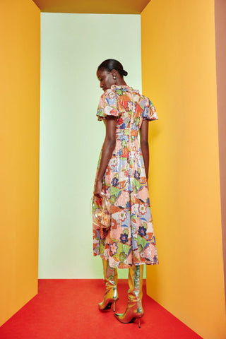 Celeste Dress - Floral - CELIA B