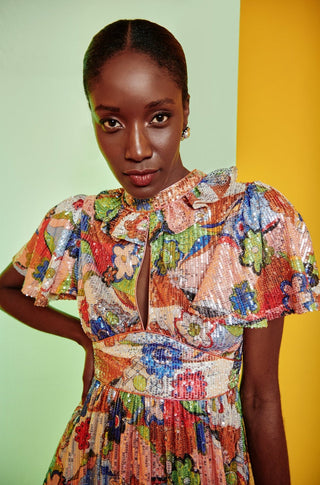 Celeste Dress - Floral - CELIA B