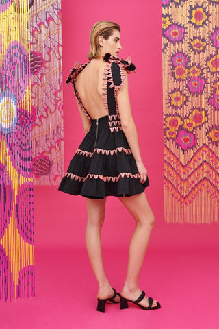 CHELI DRESS BLACK - CELIA B