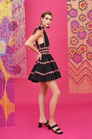 CHELI DRESS BLACK - CELIA B