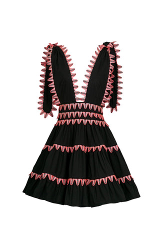 CHELI DRESS BLACK - CELIA B