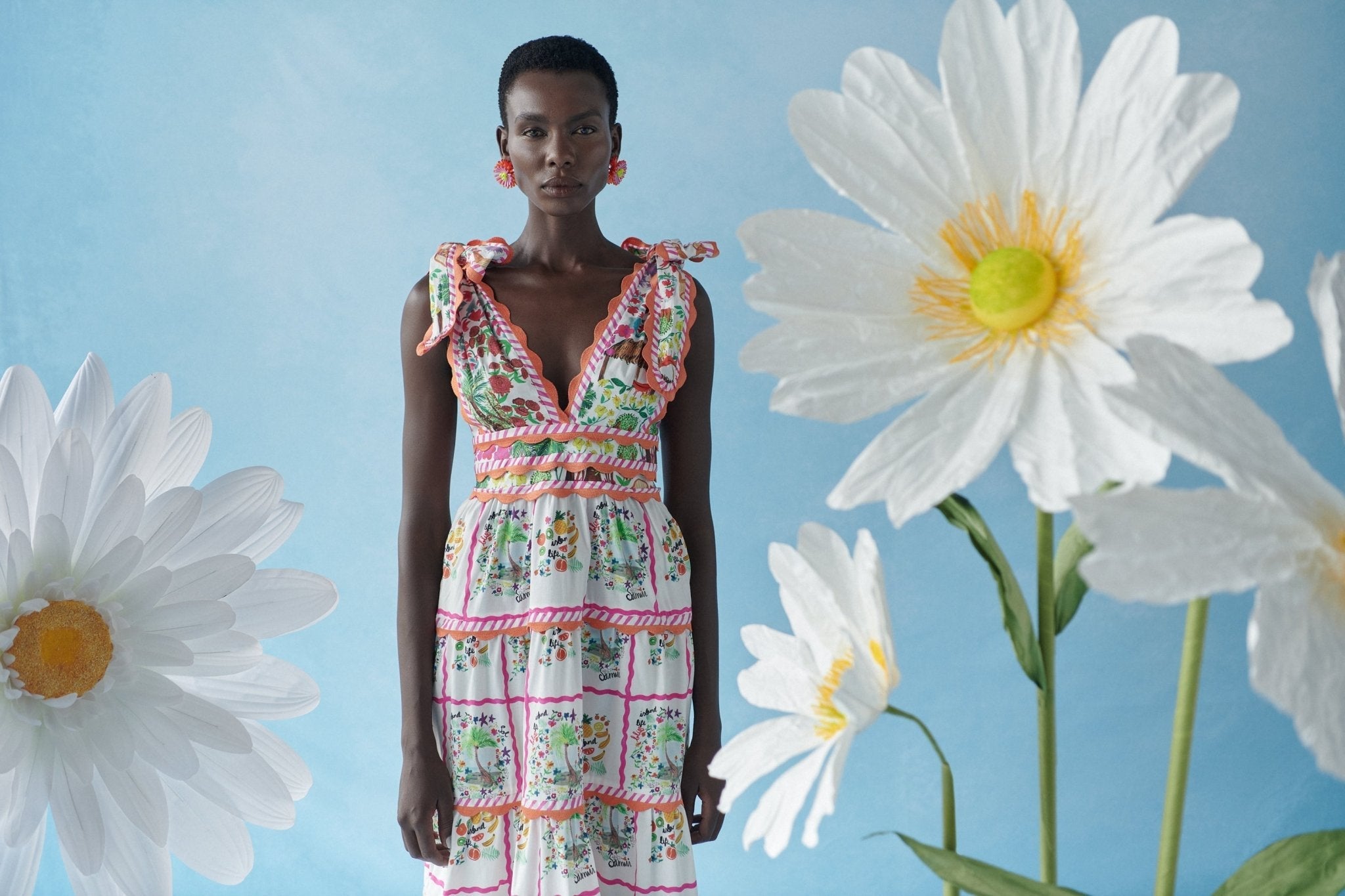 Chelili Dress Print XXS