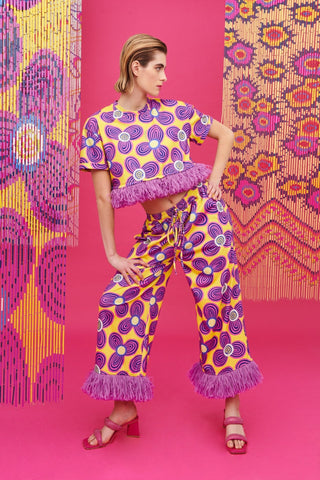 CLARA SHIRT YELLOW - CELIA B