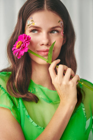 CLEMENTINA DRESS-GREEN - CELIA B