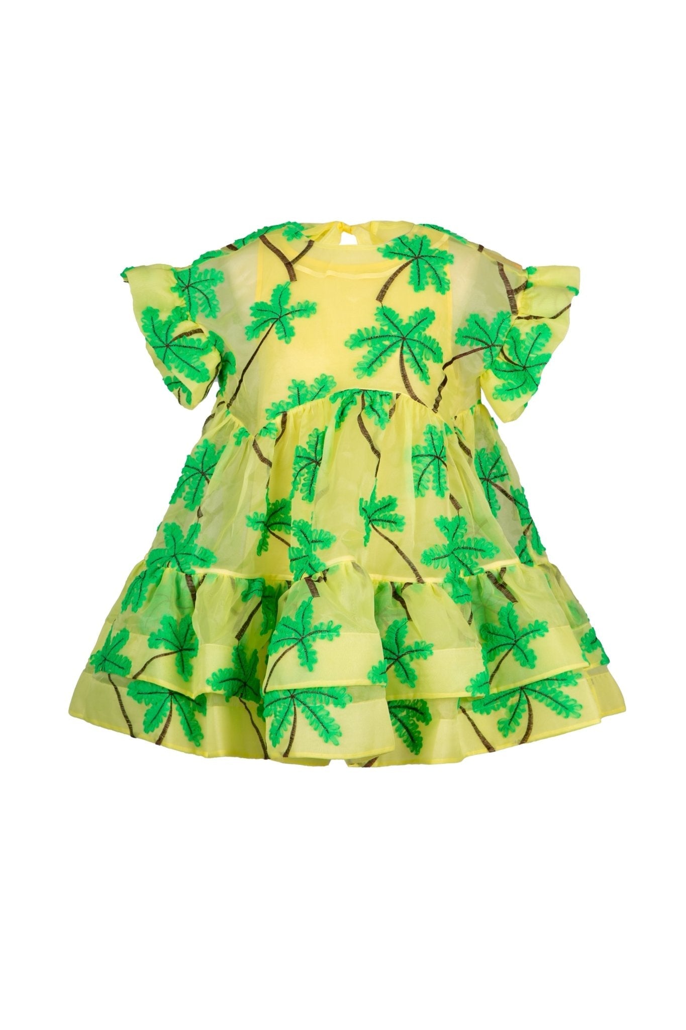 Coral Palm Dress CELIA B US Coral Palm Dress CELIA B US
