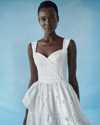 cecilia dress in white lace product info and reviews Cecilia Bohemian Lace Wedding Dress