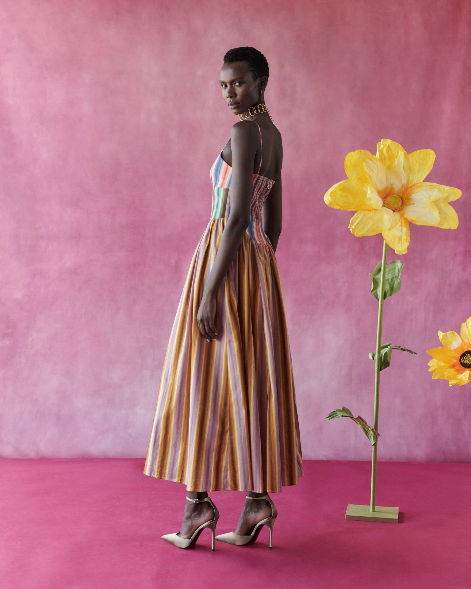 celiab iluka dress long CeliaB Iluka Dress Long in Multi