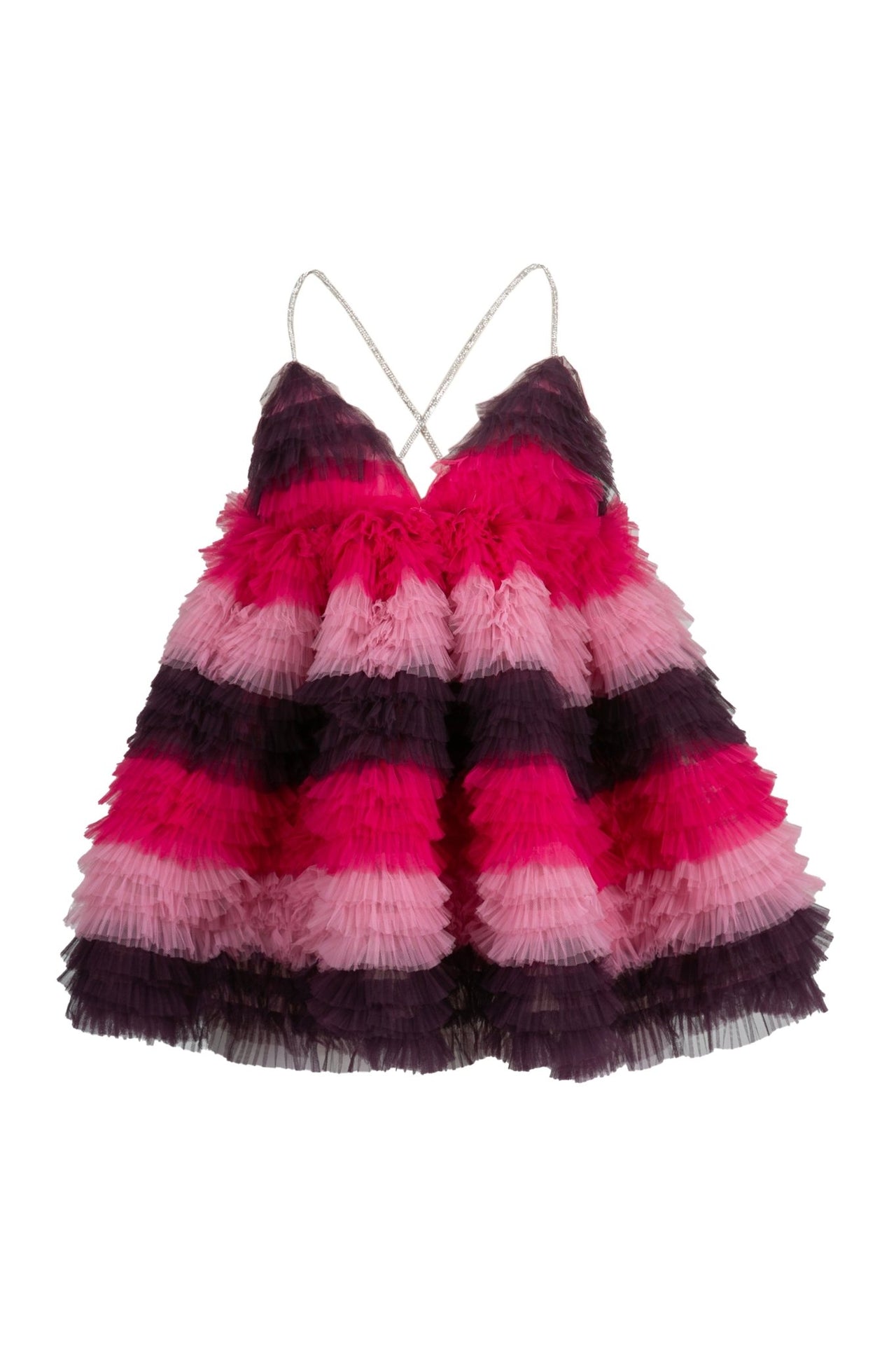 Celiab Euphoria Ruffle Mini Dress