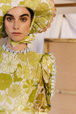 Green Jacinto Hat - CELIA B