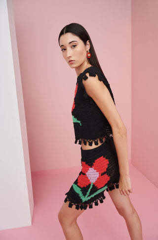 Gypsy Top Black - CELIA B