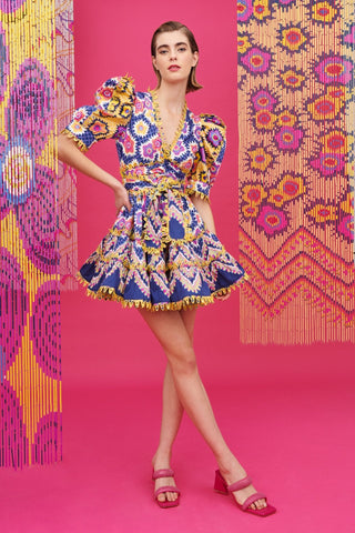 HAYLEY DRESS BLUE - CELIA B