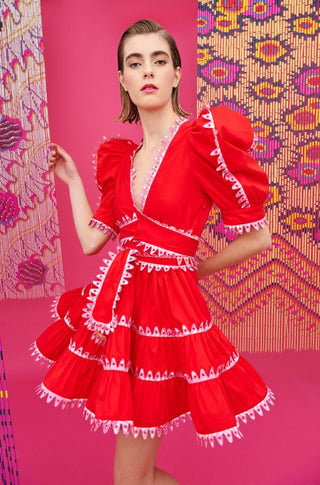 HAYLEY DRESS RED - CELIA B