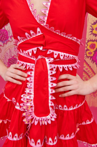 HAYLEY DRESS RED - CELIA B