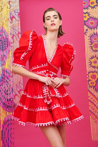 HAYLEY DRESS RED - CELIA B