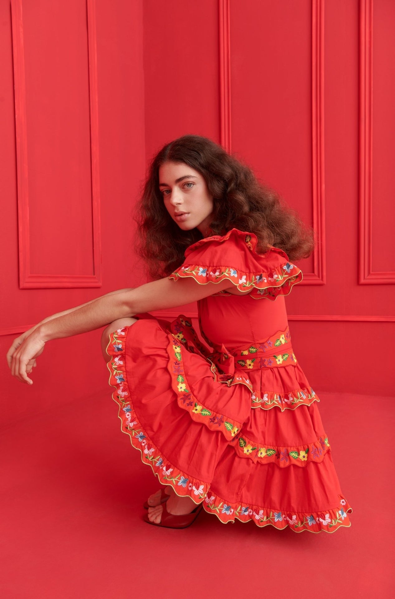 Haze Dress Red CELIA B US Haze Dress Red CELIA B US