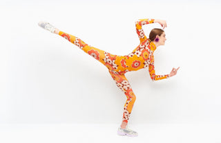IDRA TURTLE NECK TOP - ORANGE - CELIA B