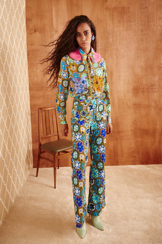 JAYA SHIRT GREEN - CELIA B