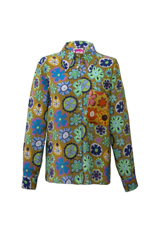 JAYA SHIRT GREEN - CELIA B