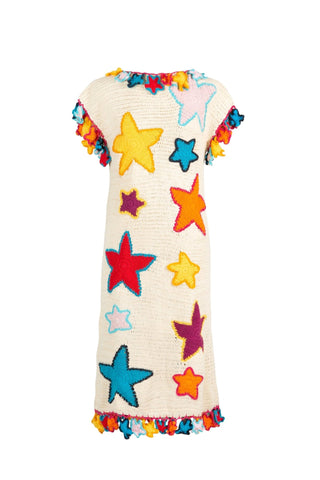 celia b crochet dress Celia B Multicolour Crochet Maxi Dress Size M
