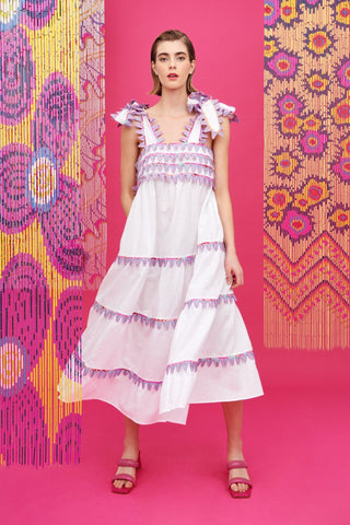 KELLY DRESS WHITE - CELIA B
