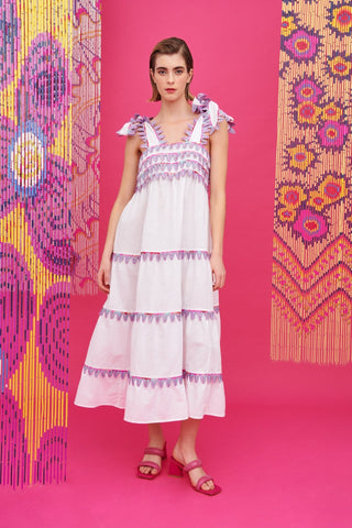 KELLY DRESS WHITE - CELIA B