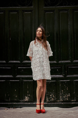 celia b designer dress Crescent Dress
