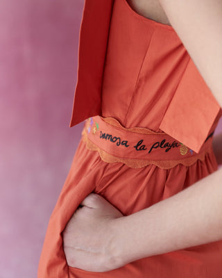 Lucero Dress Orange - CELIA B