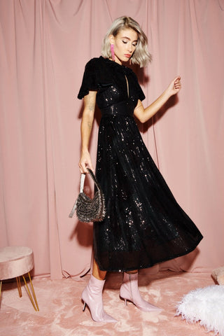 Margarita Dress - Black - CELIA B