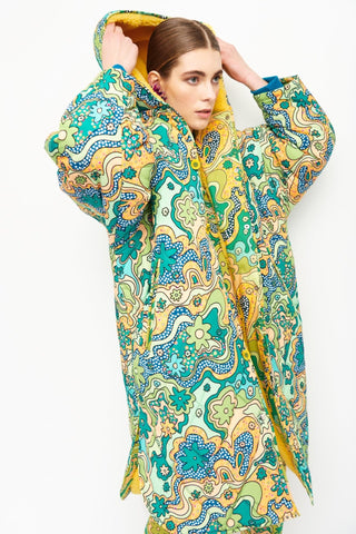 MARLOW COAT GREEN - CELIA B